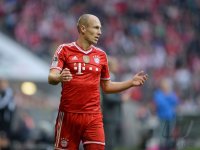 Fussball  1. Bundesliga  13/14: Arjen Robben (FC Bayern Muenchen)