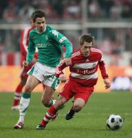 Fussball 1. Bundesliga 07/08  FC Bayern Muenchen  -  SV Werder Bremen
