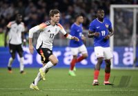 Fussball Testspiel: Frankreich - Deutschland