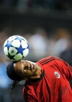 Fussball Champions League  Saison 2010/2011:  Ronaldinho (AC Mailand) , ENTT&acirc;&not;USCHT, ENTTAEUSCHT, ENTTAEUSCHUNG, ENTT&acirc;&not;USCHUNG, FRUST, FR