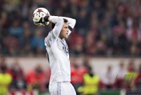 Fussball CHL  Saison 2014/2015: Torwart Julio Cesar (Benfica Lissabon)