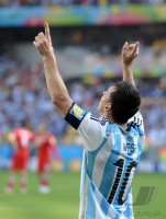 FUSSBALL WM 2014, Gruppenphase: Argentinien - Iran