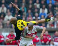 Fussball/ Spielszene    VfB -BVB