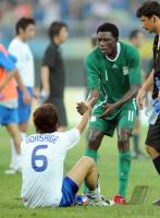 FUSSBALL  Olympia 2008   Vorrunde  Maenner  Nigeria - Japan