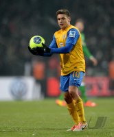 Fussball, 1. Bundesliga  Saison 2013/2014: SV Werder Bremen - Eintracht Braunschweig