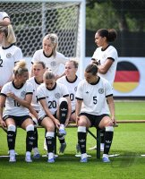 Fussball International Euro 2025,
Mannschaftsfoto Deutsche Frauen Nationalmannschaft