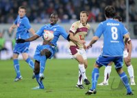 Fussball 1. Bundesliga  Saison 2010/2011:  TSG 1899 Hoffenheim - Hannover 96
