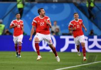 FUSSBALL WM 2018 Vorrunde Russland -  Aegypten