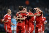 Fussball CHL  Saison 2013/2014: JUBEL FC Bayern Muenchen