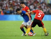 FUSSBALL  Olympia 2008   Viertelfinale  Maenner   Italien - Belgien