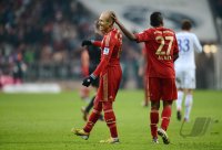 Fussball 1. Bundesliga Saison 12/13:  JUBEL FC Bayern Muenchen
