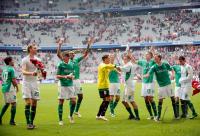 FUSSBALL 1. BUNDESLIGA: FC Bayern Muenchen  - Werder Bremen