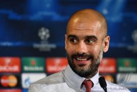 Fussball CHL  Saison 2014/2015: Trainer Pep Guardiola (FC Bayern Muenchen)