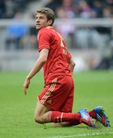 Fussball 1. Bundesliga, Saison 2011/2012: Thomas Mueller (FC Bayern Muenchen)