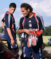 Fussball 1. Bundesliga: Training beim FC Bayern Muenchen