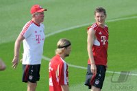 Fussball 1. Bundesliga 11/12: FC Bayern Muenchen Training in Doha