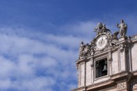 Rom Generalaudienz;  Schmuckbild Petersdom