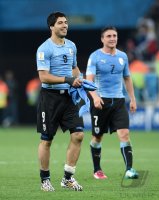 FUSSBALL WM 2014: JUBEL Luis SUAREZ (Uruguay)