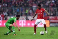 Fussball 1. Bundesliga Saison 16/17: FC Bayern Muenchen - Borussia Moenchengladbach