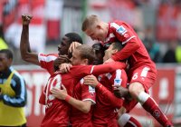 Fussball 2. BUNDESLIGA 13/14 : JUBEL Marcel Gaus (1. FC Kaiserslautern)