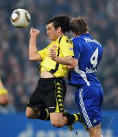 FUSSBALL, 1. BUNDESLIGA, 24. Spieltag: FC Schalke 04 - Borussia Dortmund