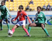 Fussball Frauen FIFA U 17  WM  2008  Repuplik Korea - Nigeria