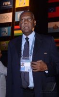 FUSSBALL 63. FIFA  Kongress auf Mauritius 2013: Vizepraesident Issa HAYATOU (Kamerun, FIFA-Exekutivkomitee und CAF Praesident)