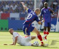 Fussball WM 2006 Frankreich -Schweiz