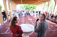 Eroeffnung Freilufthalle des TV Rottenburg
