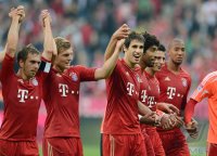 Fussball 1. Bundesliga Saison 11/12: Javi Martinez (FC Bayern Muenchen)