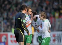 Fussball 1. Bundesliga  Saison 2010/2011: JUBEL  SV Werder Bremen