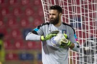 FUSSBALL INTERNATIONAL: Torwart Salvatore Sirigu (Italien)