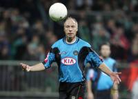 Fussball CL: Udinese, SENSINI Einzelaktion am Ball