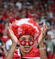 Fussball Frauen Euro 2025  Eroeffnungsspiel: Schweiz - Norwegen