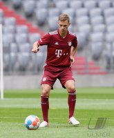 Fussball 1. Bundesliga Saison 21/22: Teampraesentation FC Bayern Muenchen