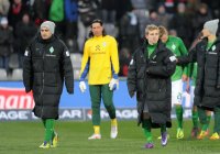 Fussball 1. Bundesliga  Saison 2011/2012:  SC Freiburg - SV Werder Bremen