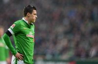 Fussball, 1. Bundesliga  Saison 2014/2015: Werder Bremen - Hertha BSC Berlin