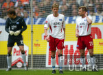 Fussball 1. Bundesliga: Schalke - Hamburg, HAMBURG enntaeuscht