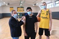 Basketball 2. Bundesliga 2021/2022: Corona-Impfkampagne Tigers Tuebingen