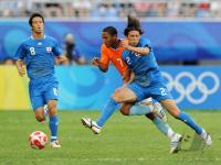 FUSSBALL  Olympia 2008   Vorrunde  Maenner   Niederlande - Japan