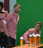 Fussball 1. Bundesliga 14/15: Xabi Alonso (FC Bayern Muenchen)