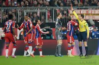 Fussball 1. Bundesliga Saison 14/15: FC Bayern Muenchen - FC Schalke 04