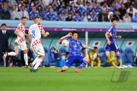 FUSSBALL WM 2022 Achtelfinale: Japan - Kroatien