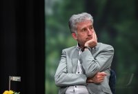 Buendnis 90 / Die Gruenen, Wahlkampf Landtagswahl Baden - Wuerttemberg, Tuebingens Oberbuergermeister Boris Palmer