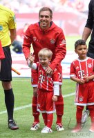 Fussball 1. Bundesliga Saison 16/17: FC Bayern Muenchen - SC Freiburg