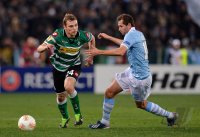 Fussball Europa League Saison 2012/2013: Lazio Rom - Borussia Moenchengladbach