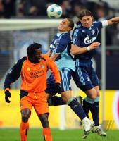 FUSSBALL UEFA CUP: Schalke - Manchester City