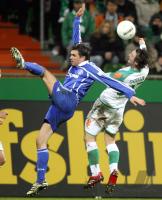 Fussball, 1. Bundesliga: Bremen - Schalke