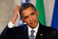 Staatsbesuch; US-Praesident Barack Obama in Rom