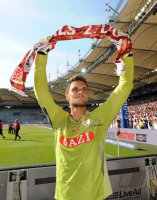 Fussball 1. Bundesliga : JUBEL nach dem Sieg Torwart Sven Ulreich (VfB Stuttgart)